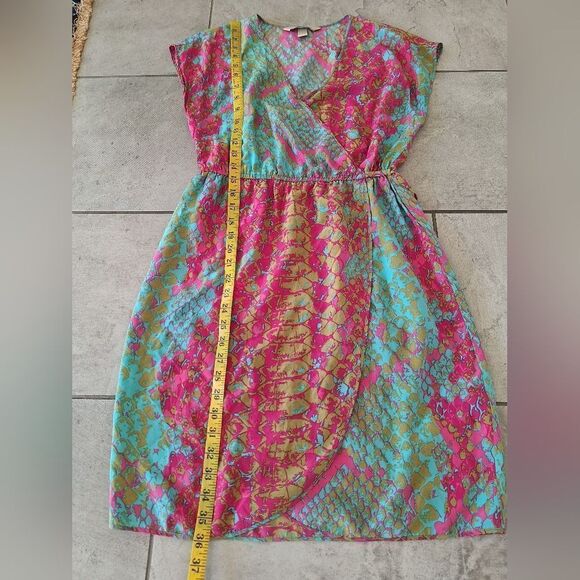 Presley Skye silk multicolor dress size PS - Picture 6 of 7